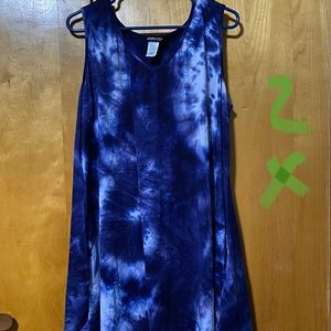 Boutique tie dye dress